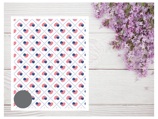 Fourth of July Transfer Paper 45