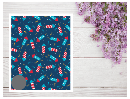 Fourth of July Transfer Paper 58