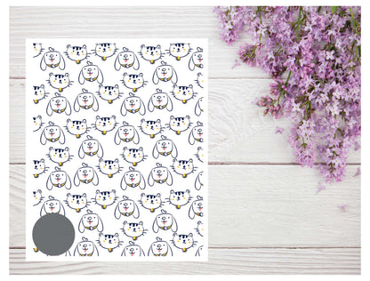 Cute Animals 5 Transfer Paper