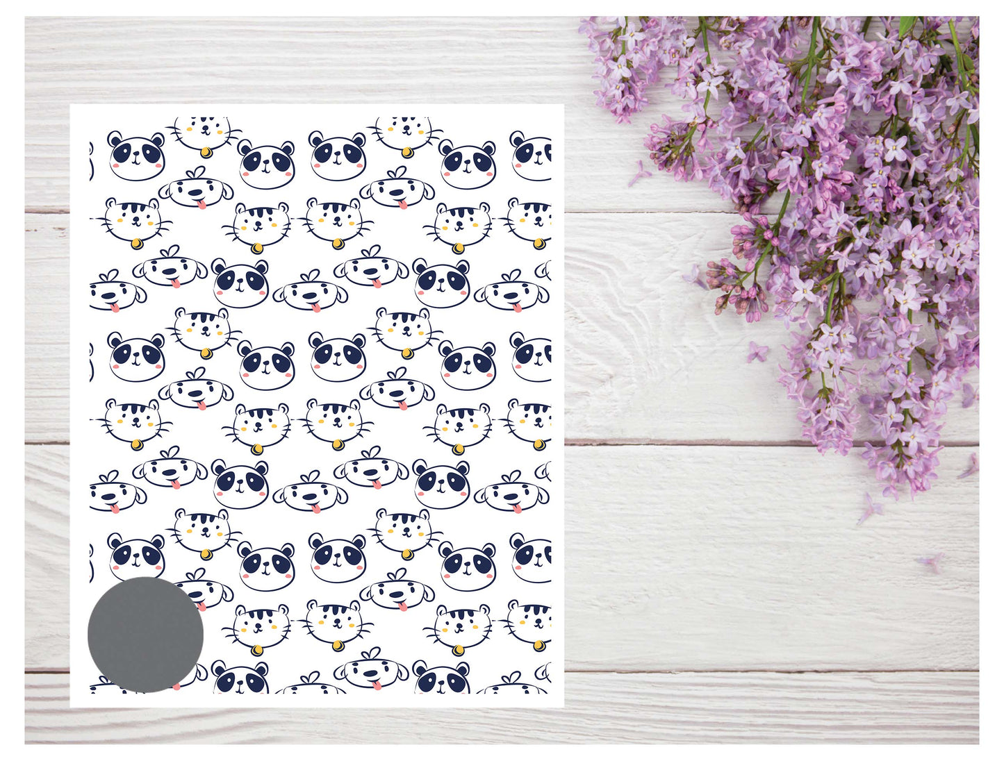 Cute Animals 6 Transfer Paper