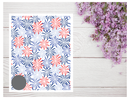 Fourth of July Transfer Paper 74