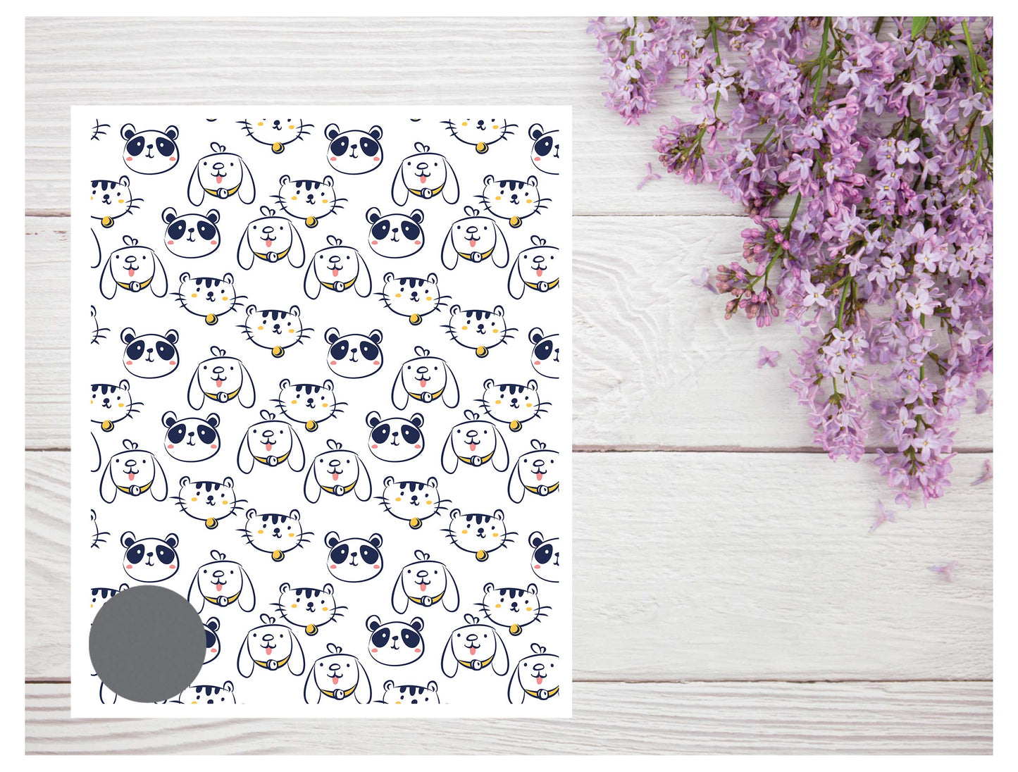 Cute Animals 9 Transfer Paper