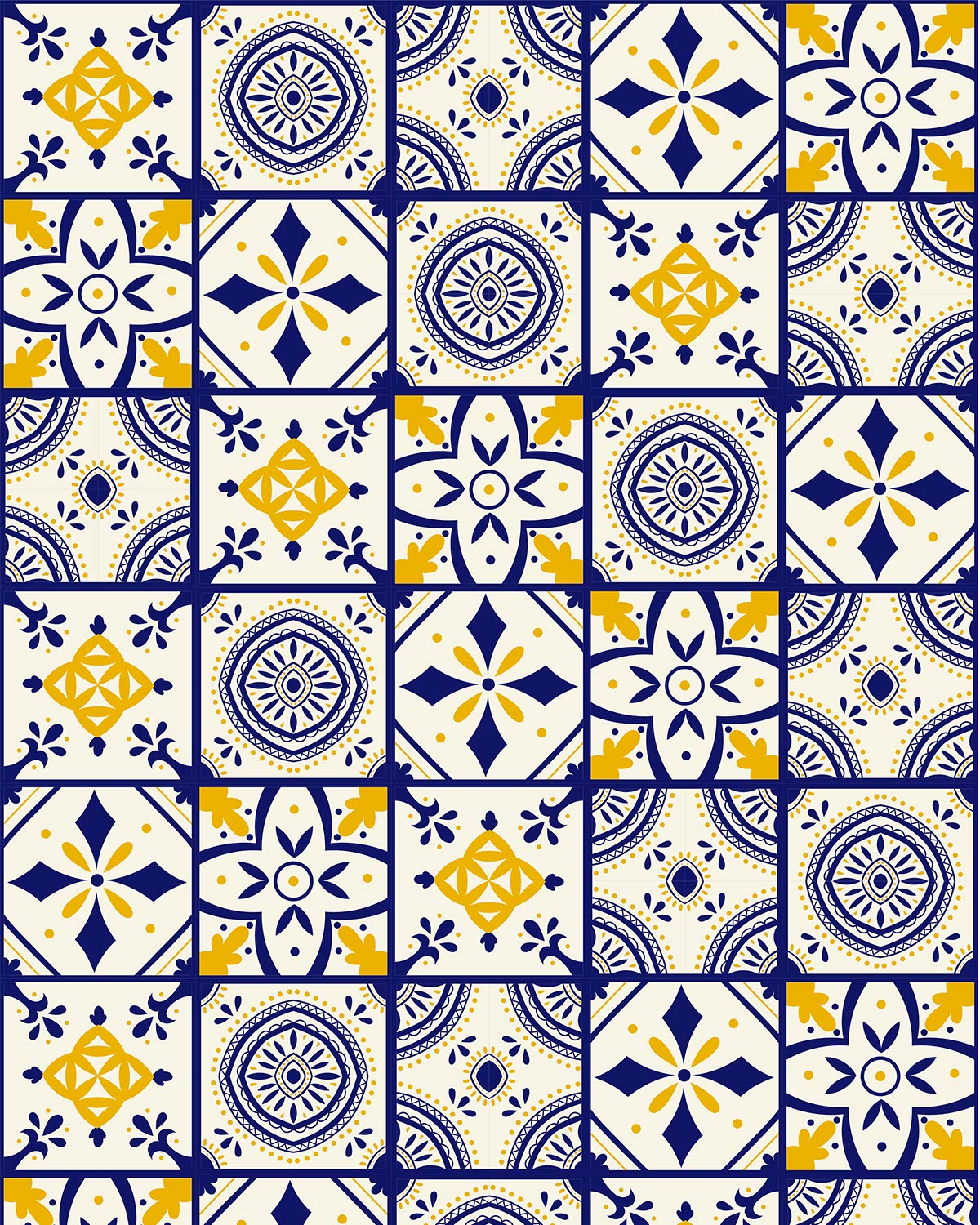 Mosaic Tile 15 Transfer Paper