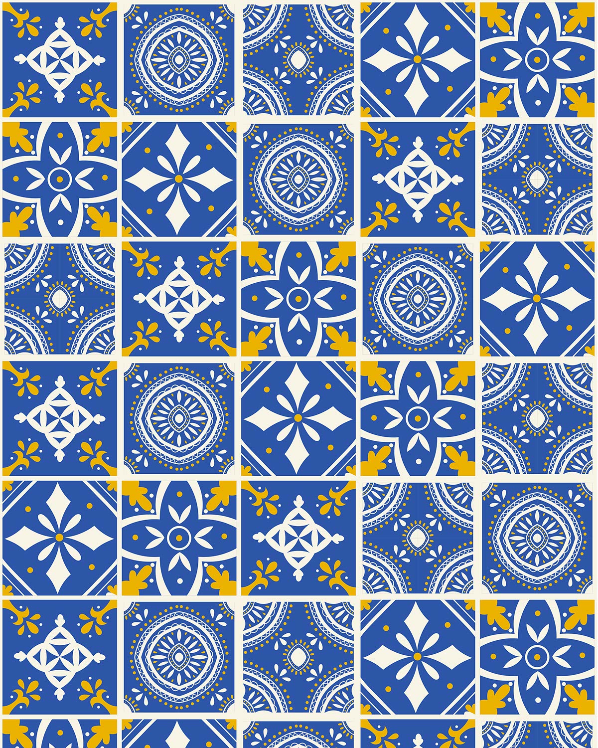 Mosaic Tile 16 Transfer Paper