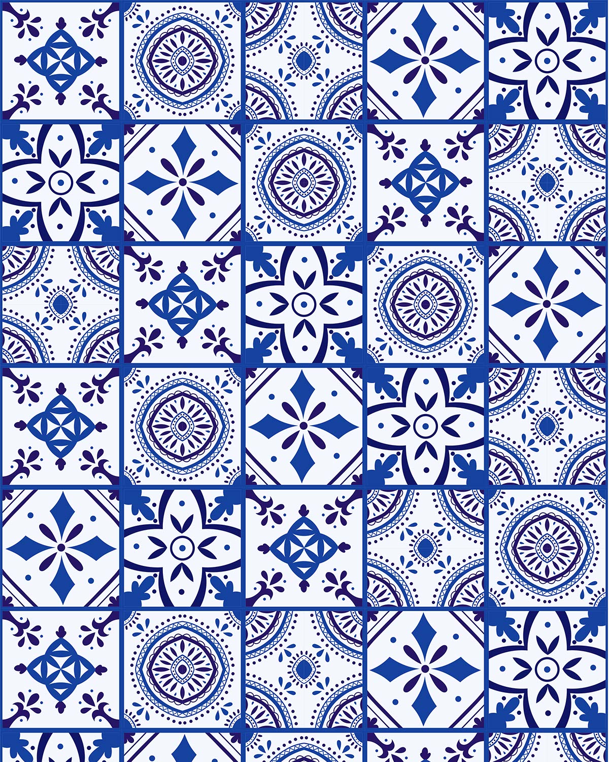 Mosaic Tile 17 Transfer Paper