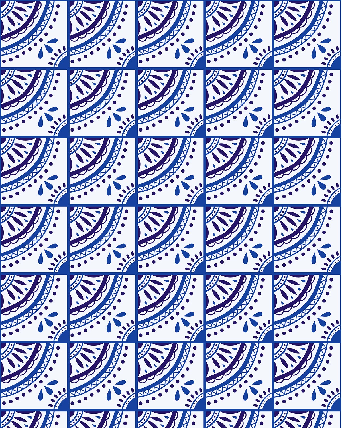 Mosaic Tile 24 Transfer Paper