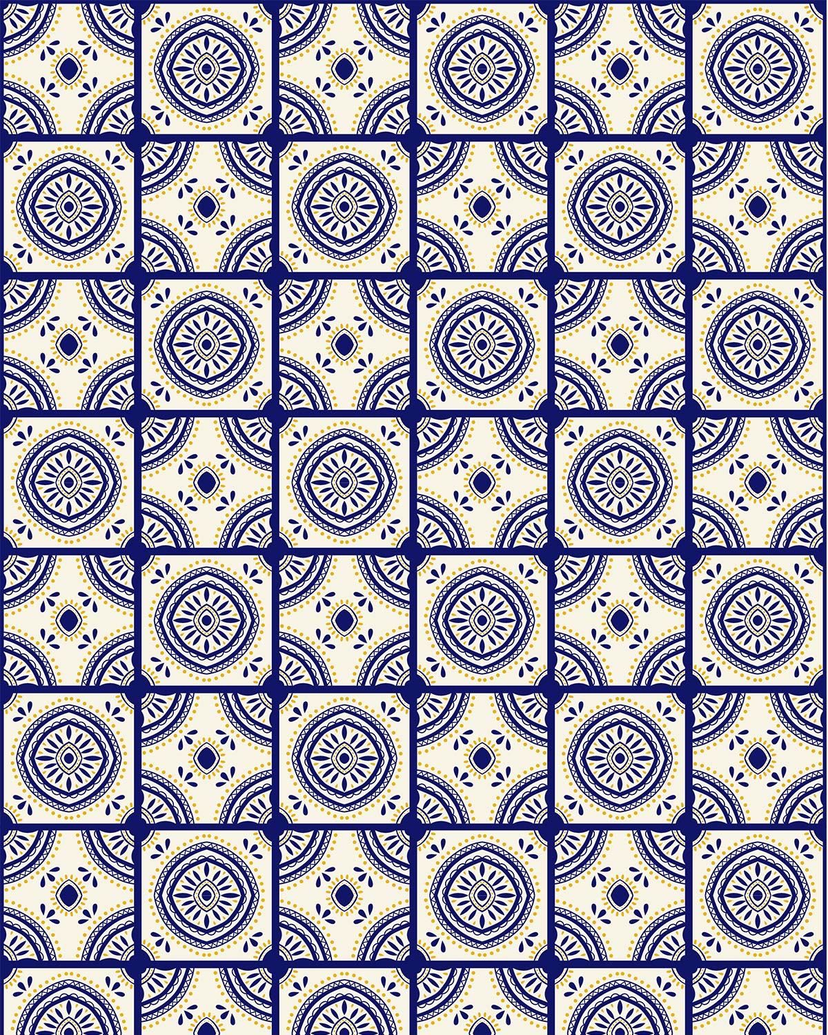 Mosaic Tile 25 Transfer Paper