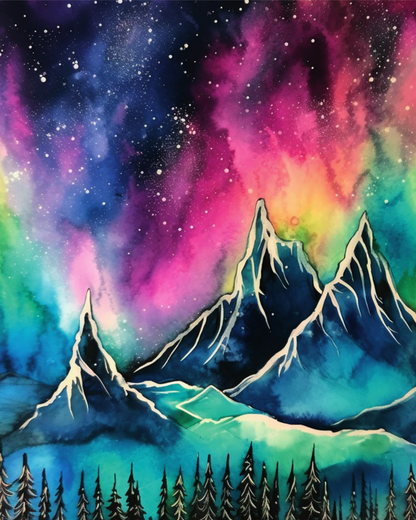 Northern Lights Transfer Paper 11