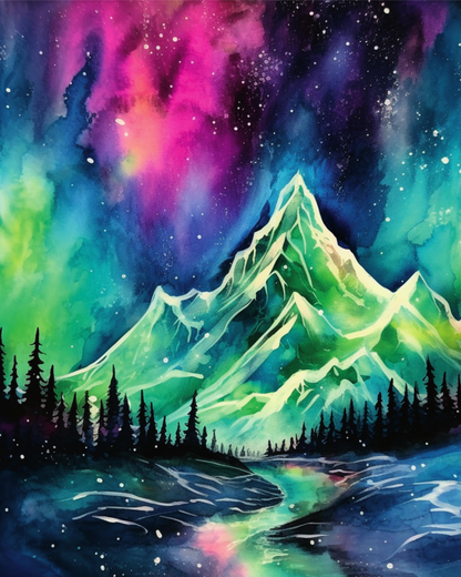 Northern Lights Transfer Paper 13