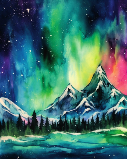 Northern Lights Transfer Paper 09