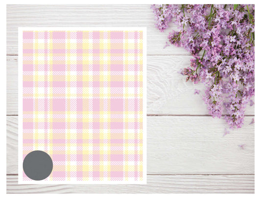 Plaid 01 Transfer Paper