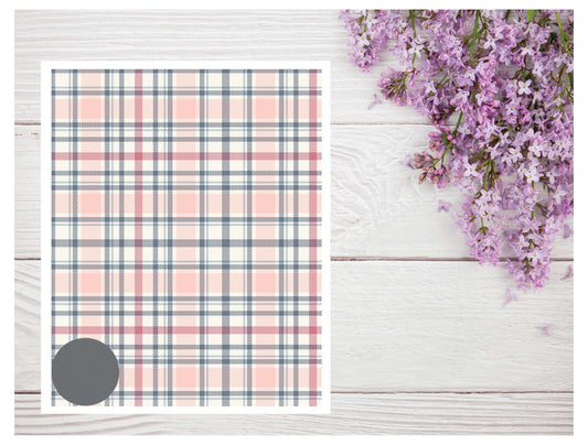 Plaid 15 Transfer Paper