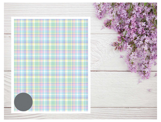 Plaid 03 Transfer Paper