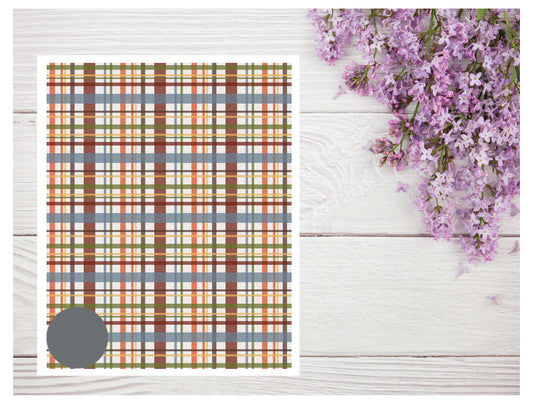 Plaid 30 Transfer Paper