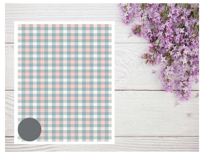 Plaid 08 Transfer Paper