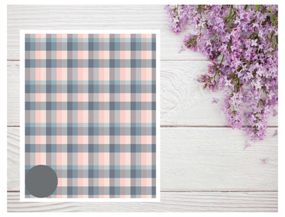 Plaid 09 Transfer Paper