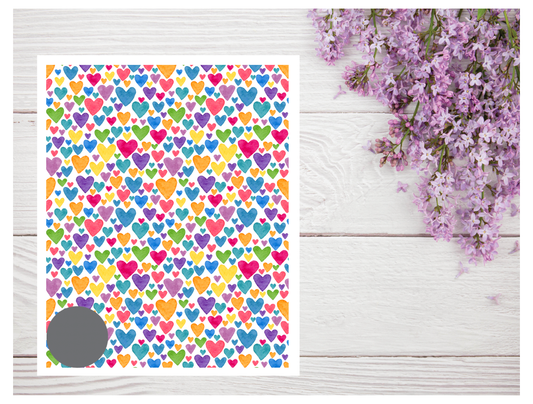 Rainbow 15 Transfer Paper