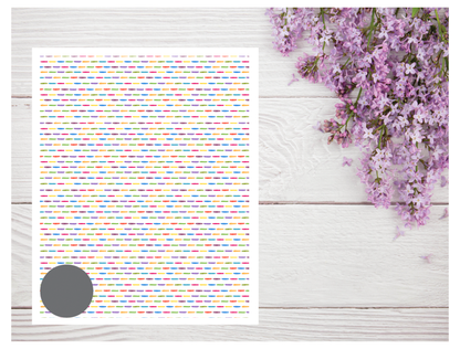 Rainbow 16 Transfer Paper