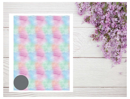 Rainbow 01 Transfer Paper