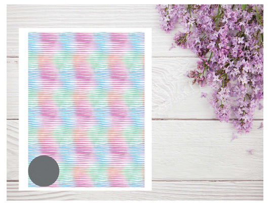 Rainbow 01 Transfer Paper