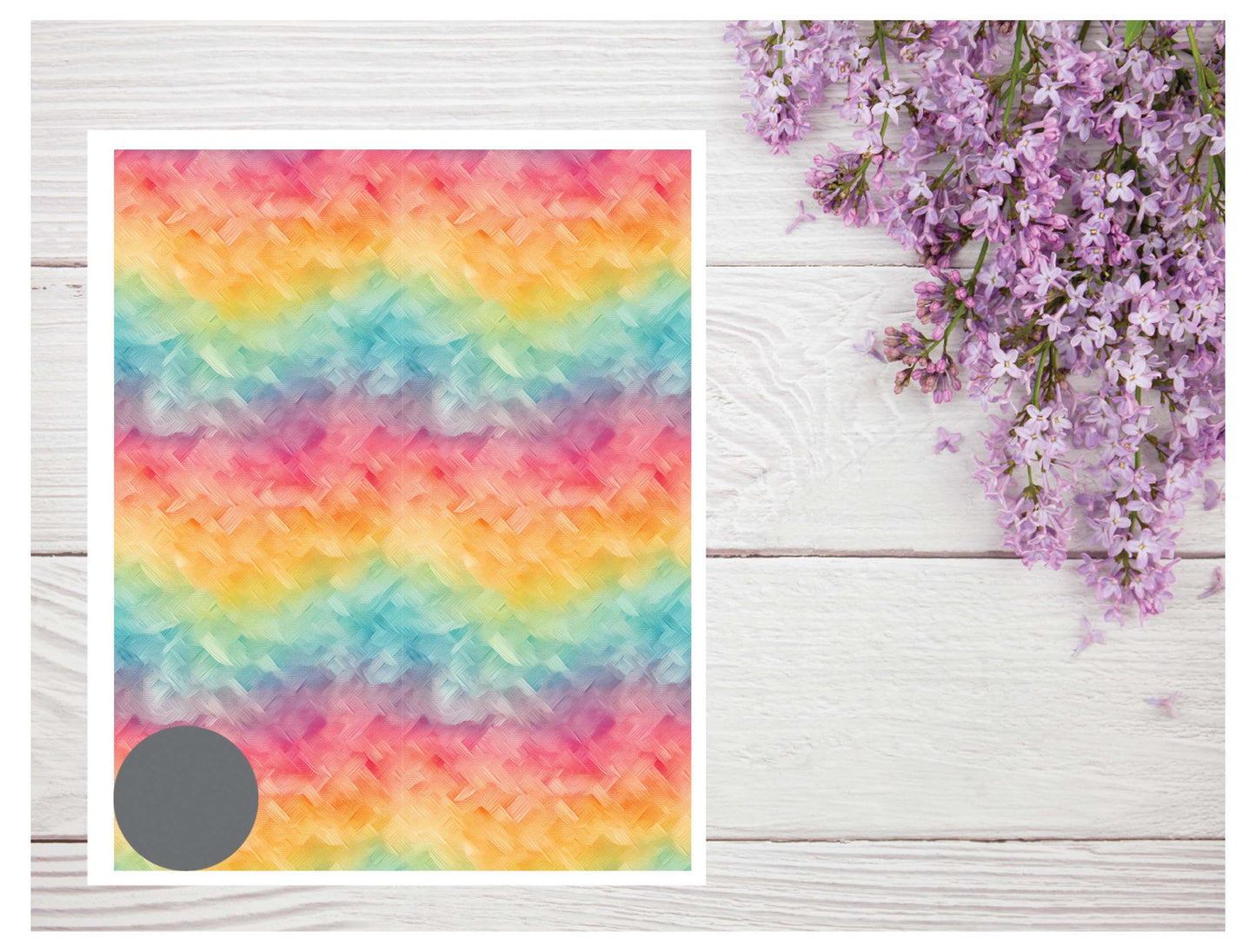 Rainbow 08 Transfer Paper