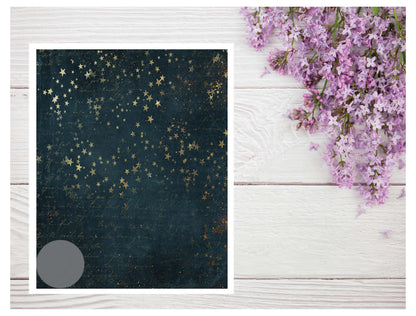 Vintage Stars Transfer Paper 03