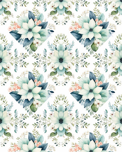 Watercolor Flowers 102 Transfer Paper