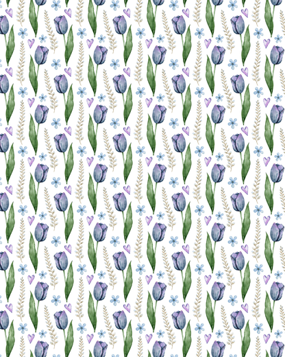 Watercolor Flowers 131 Transfer Paper
