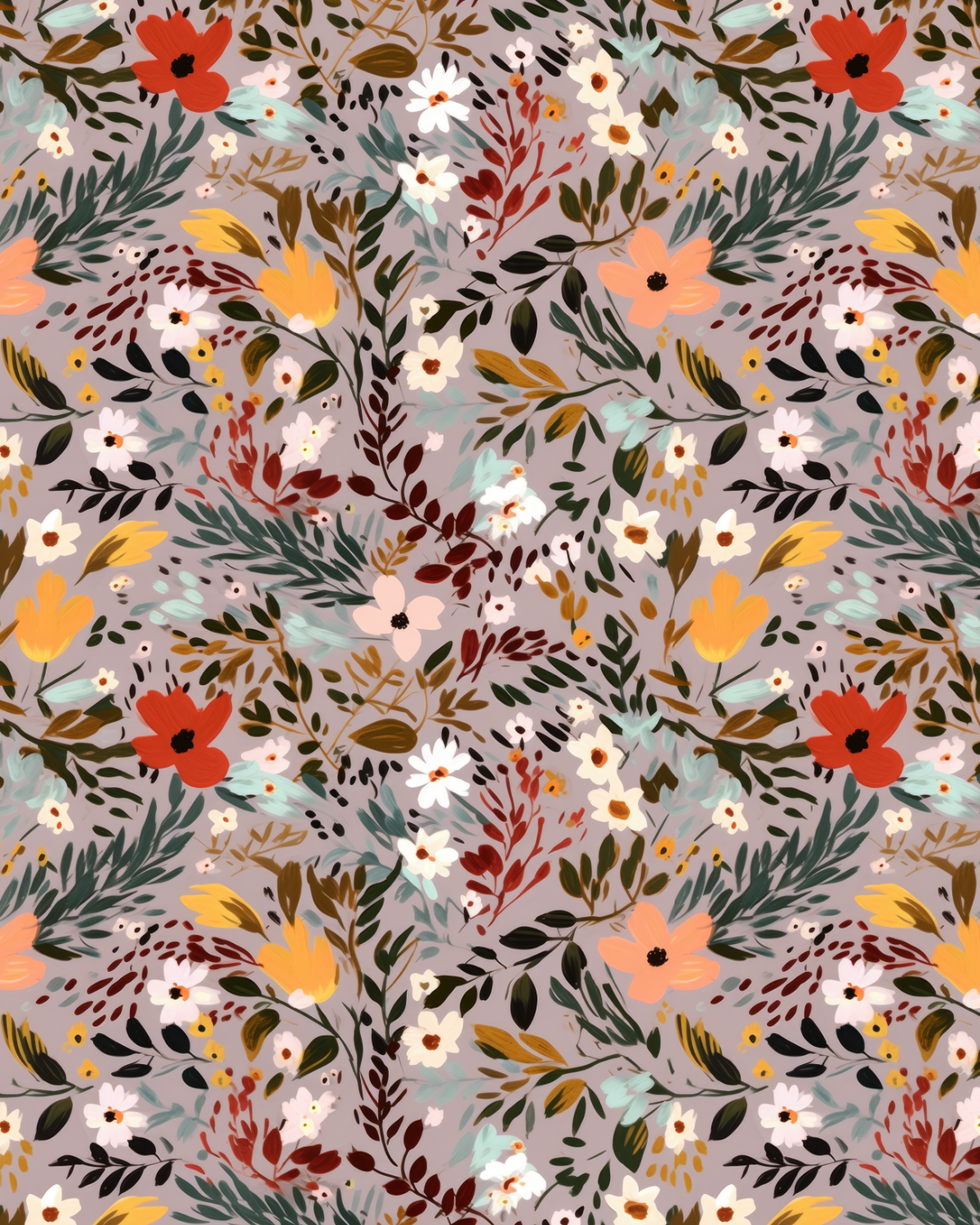 Watercolor Flowers 142 Transfer Paper