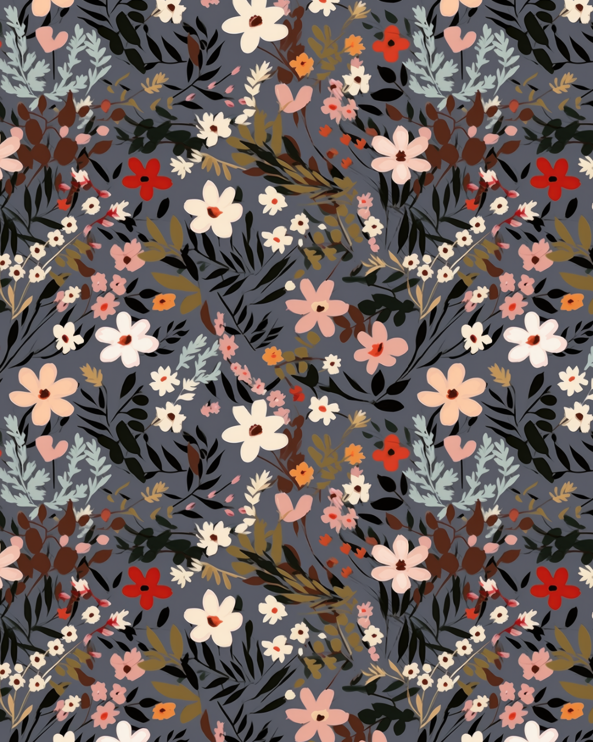 Watercolor Flowers 158 Transfer Paper