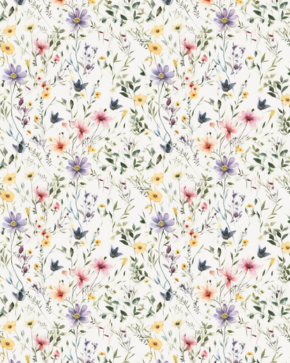 Watercolor Flowers 163 Transfer Paper