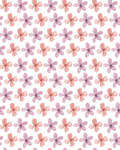 Watercolor Flowers 179 Transfer Paper