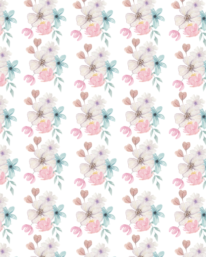 Watercolor Flowers 181 Transfer Paper