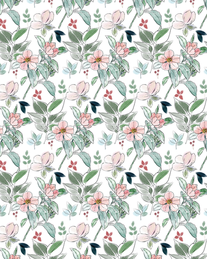 Watercolor Flowers 215 Transfer Paper
