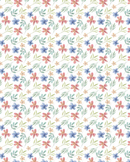 Watercolor Flowers 234 Transfer Paper