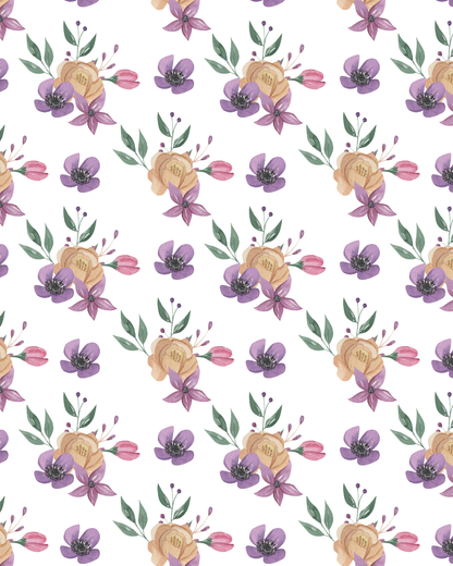 Watercolor Flowers 242 Transfer Paper