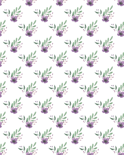 Watercolor Flowers 247 Transfer Paper