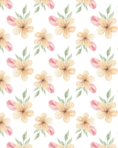 Watercolor Flowers 266 Transfer Paper
