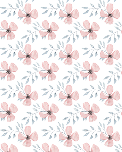 Watercolor Flowers 274 Transfer Paper