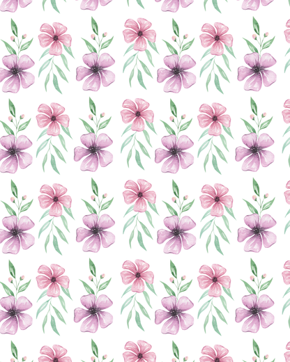 Watercolor Flowers 285 Transfer Paper