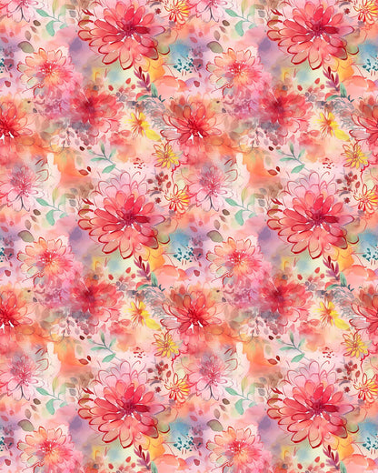 Watercolor Flowers 031 Transfer Paper