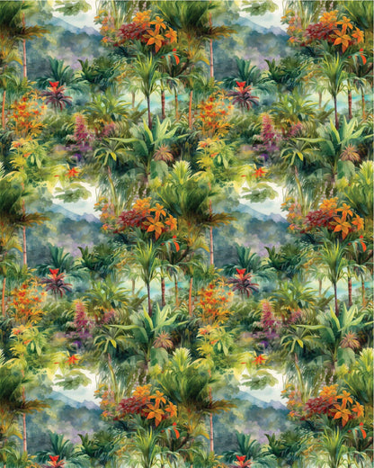Watercolor Flowers 046 Transfer Paper