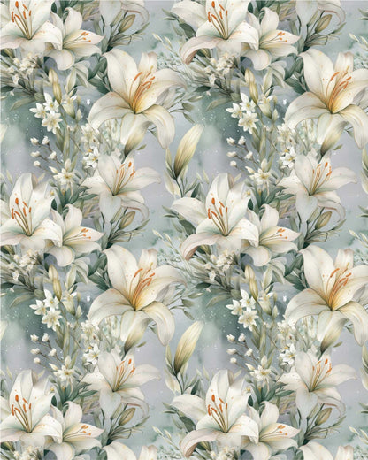 Watercolor Flowers 050 Transfer Paper