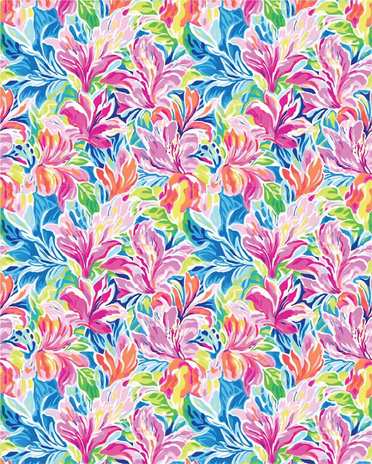 Watercolor Flowers 062 Transfer Paper