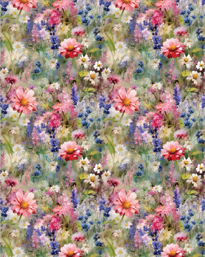 Watercolor Flowers 064 Transfer Paper