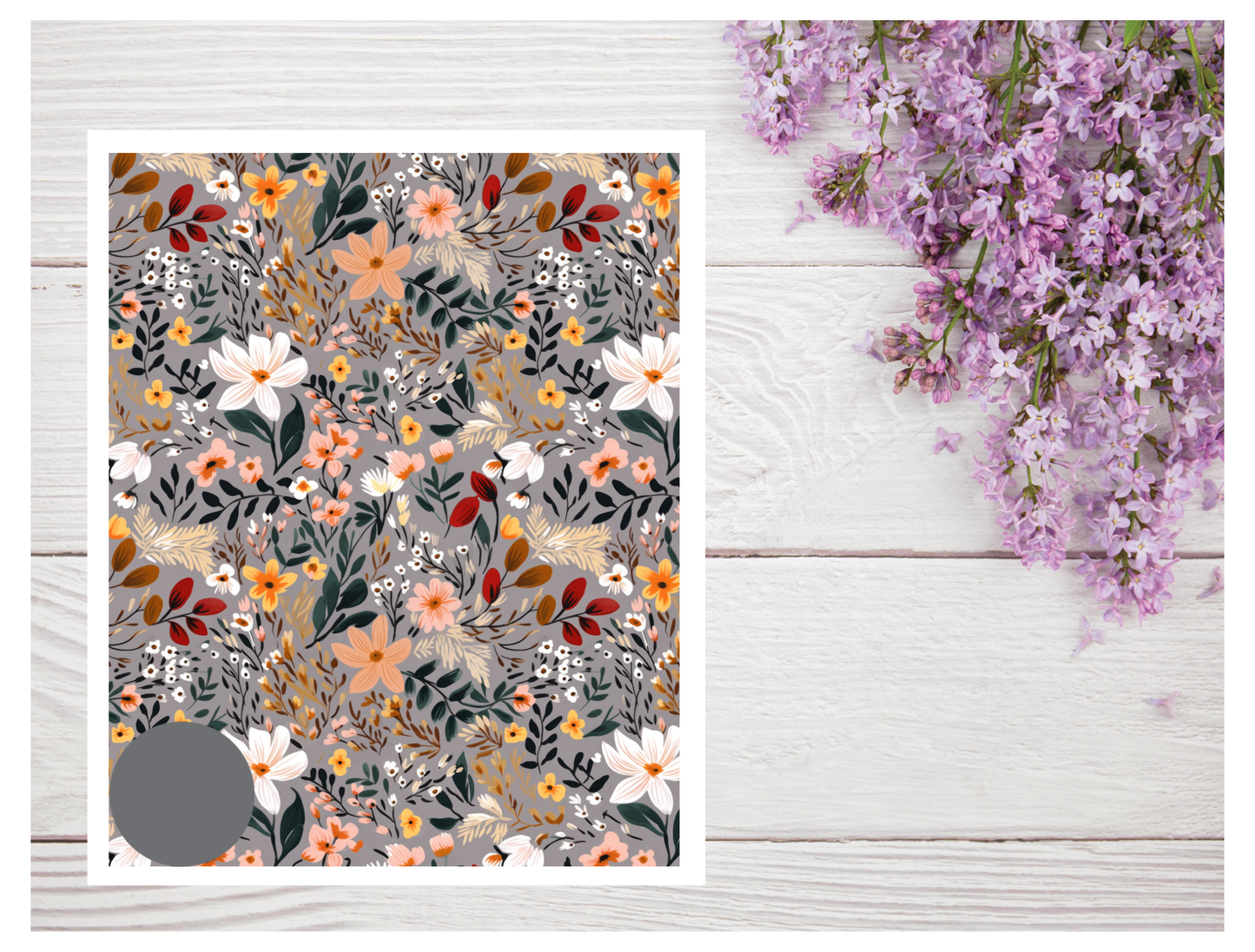 Watercolor Flowers 136 Transfer Paper
