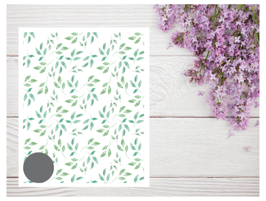 Watercolor Flowers 193 Transfer Paper