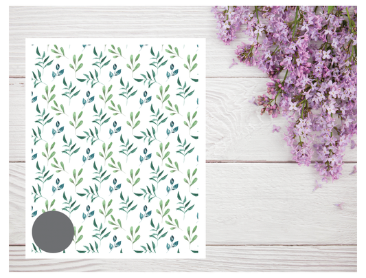Watercolor Flowers 205 Transfer Paper