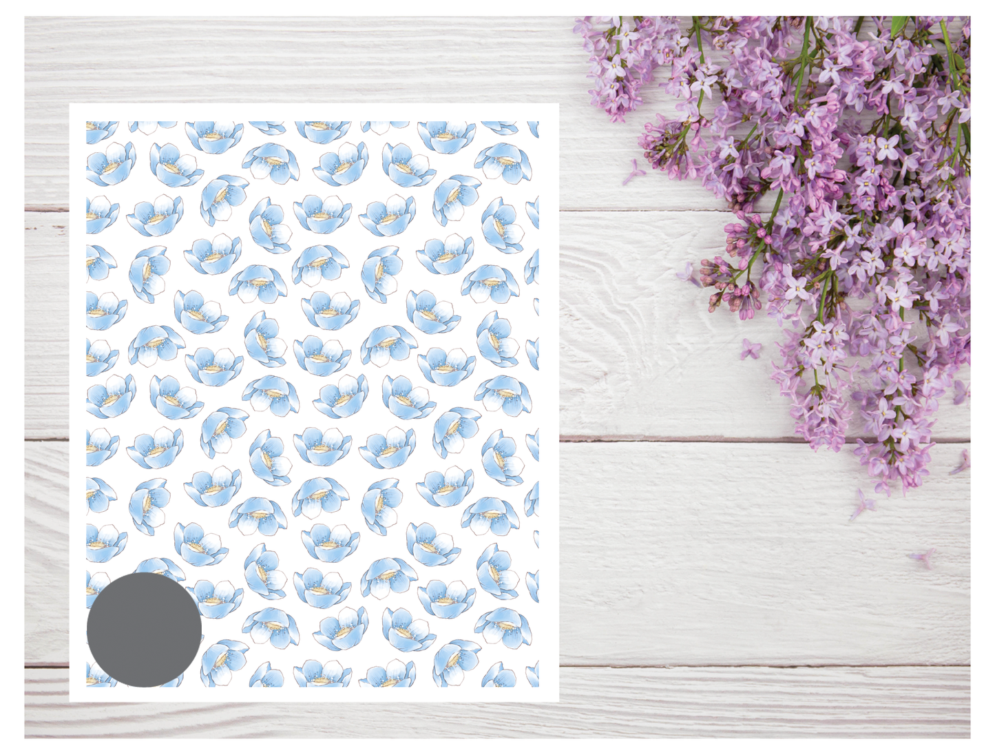 Watercolor Flowers 225 Transfer Paper