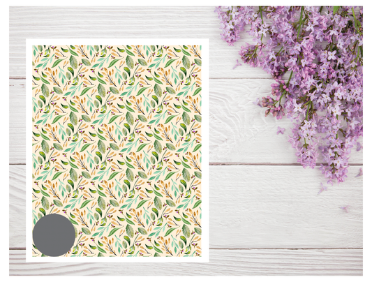 Watercolor Flowers 228 Transfer Paper